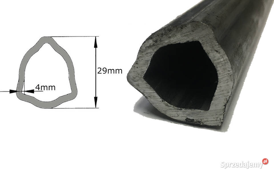 Rura WOM trójkąt 29 x 4 mm 300 APG TT294300 Kamionna