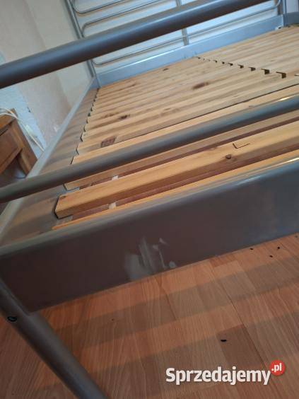 Kultowe łóżko metalowe IKEA LOGGA 140x200 sprzedam
