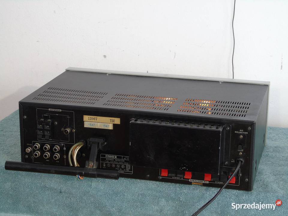 Amplituner Fisher RS110L Vintage WYSYŁKA podkarpackie Jasło
