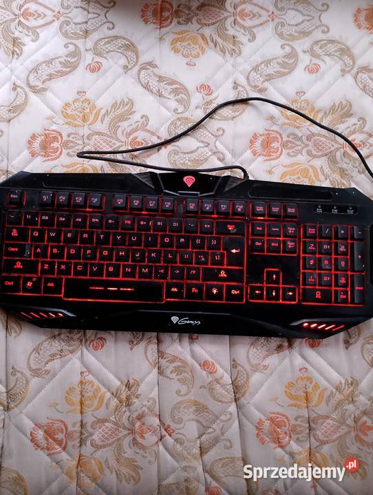 Klawiatura Genesis Pozostałe Czarna Woda