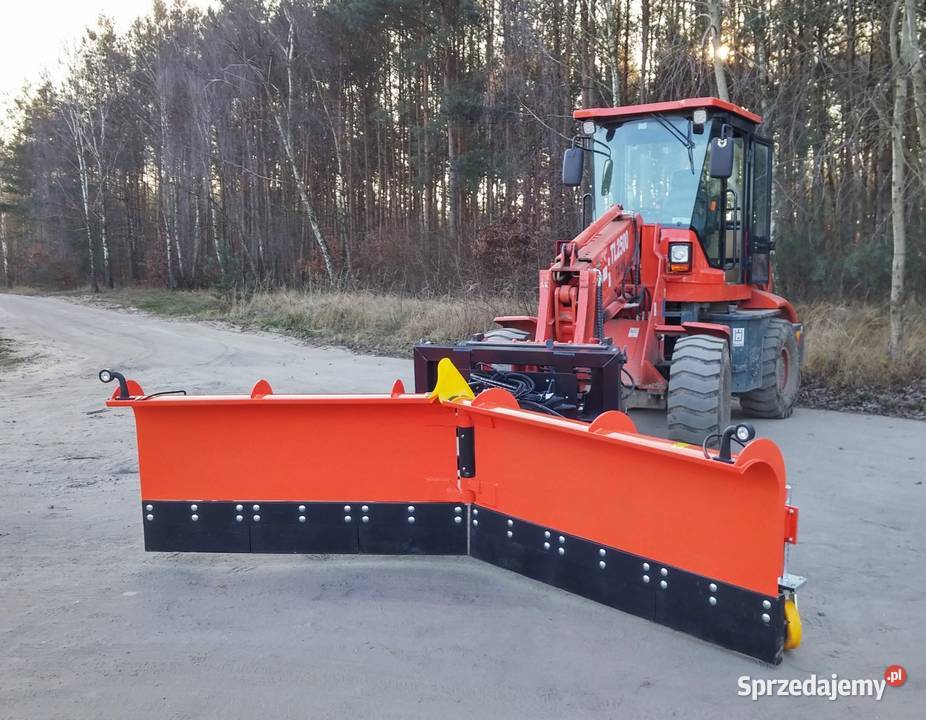Pług do śniegu wzmocniony prosty strzałkowy nie Częstochowa