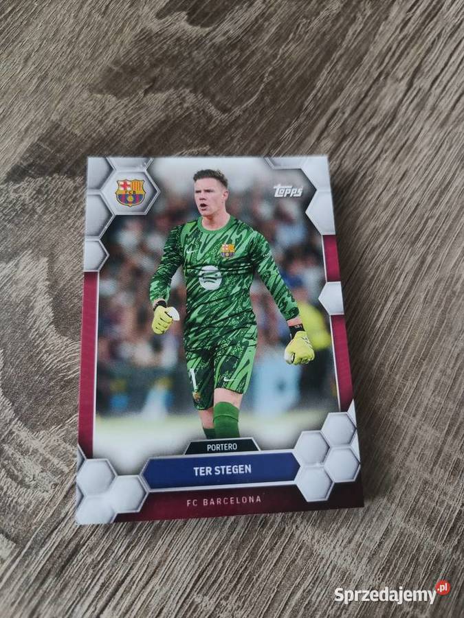 Karty piłkarskie topps fan set FCBarcelona Kolekcje Katowice sprzedam