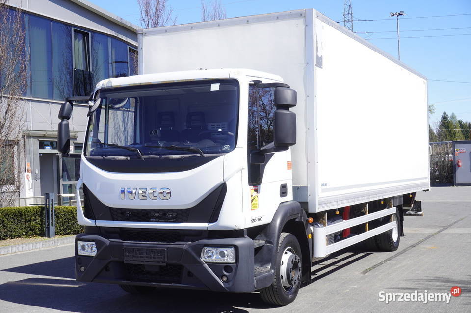 Iveco 120190 160 kontener 18 EPAL Dhollandia bezwypadkowy Kraków