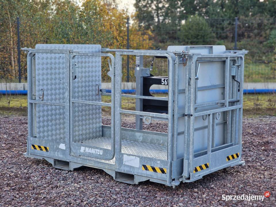 Kosz Manitou Platforma PSE4400365 225x4m MRT Rok produkcji 2021 Dźwigi, podnośniki Płoty