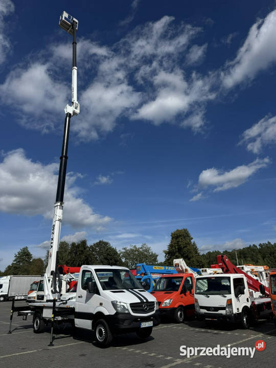 Mercedes Sprinter Zwyżka Podnośnik Koszowy elektryczne lusterka Widełki