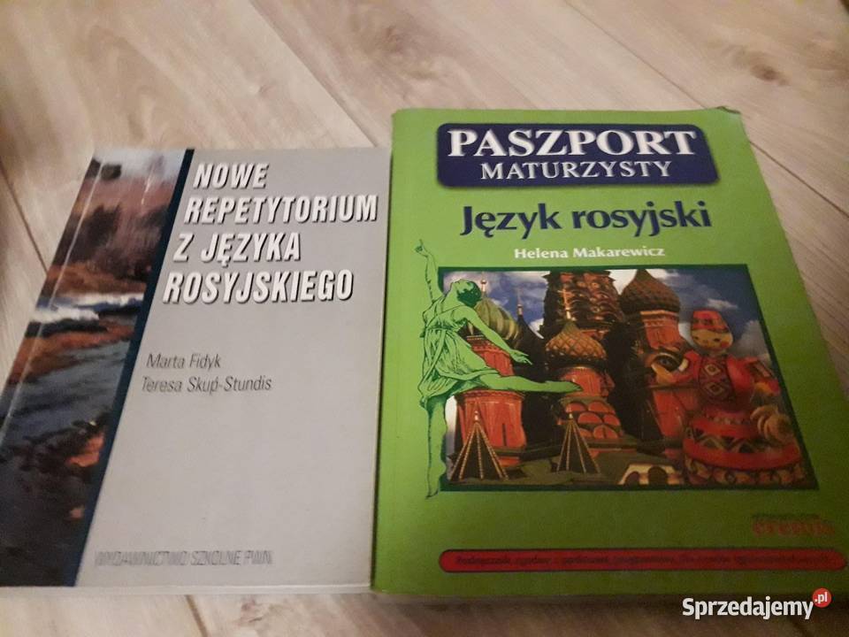 Książki do nauki jrosyjskiego do egzaminu na Nowa Sól