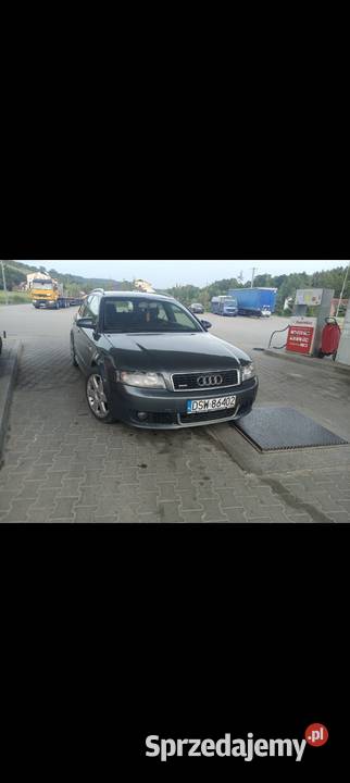 Audi a4 b6 19 TDI AVF 170 Quatro szary Dynów
