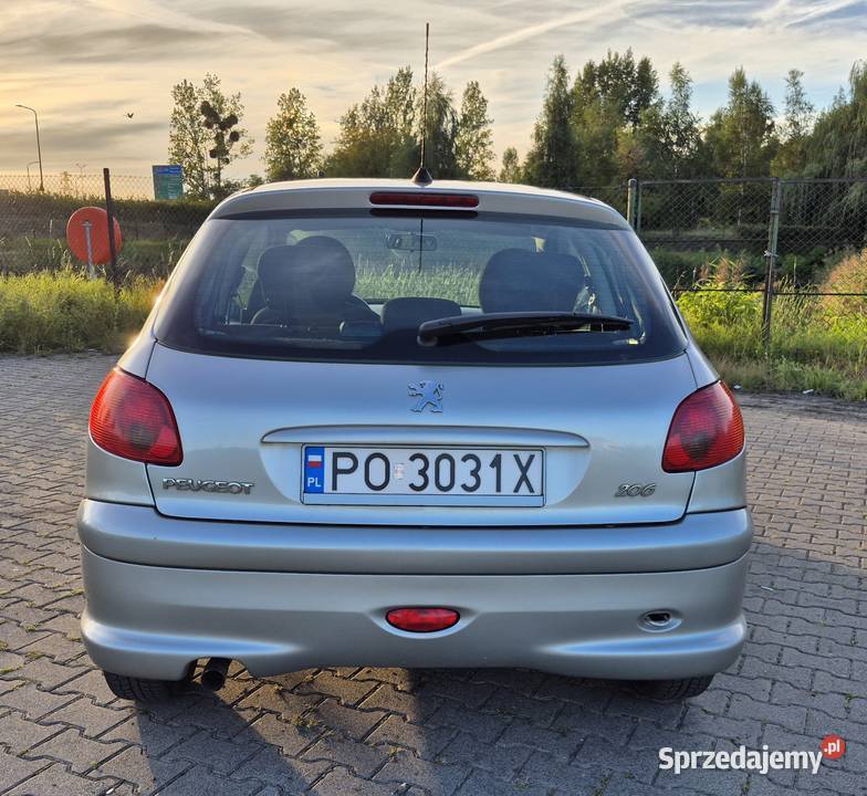 Peugeot 206 Trendy 14 benzyna wielkopolskie Poznań