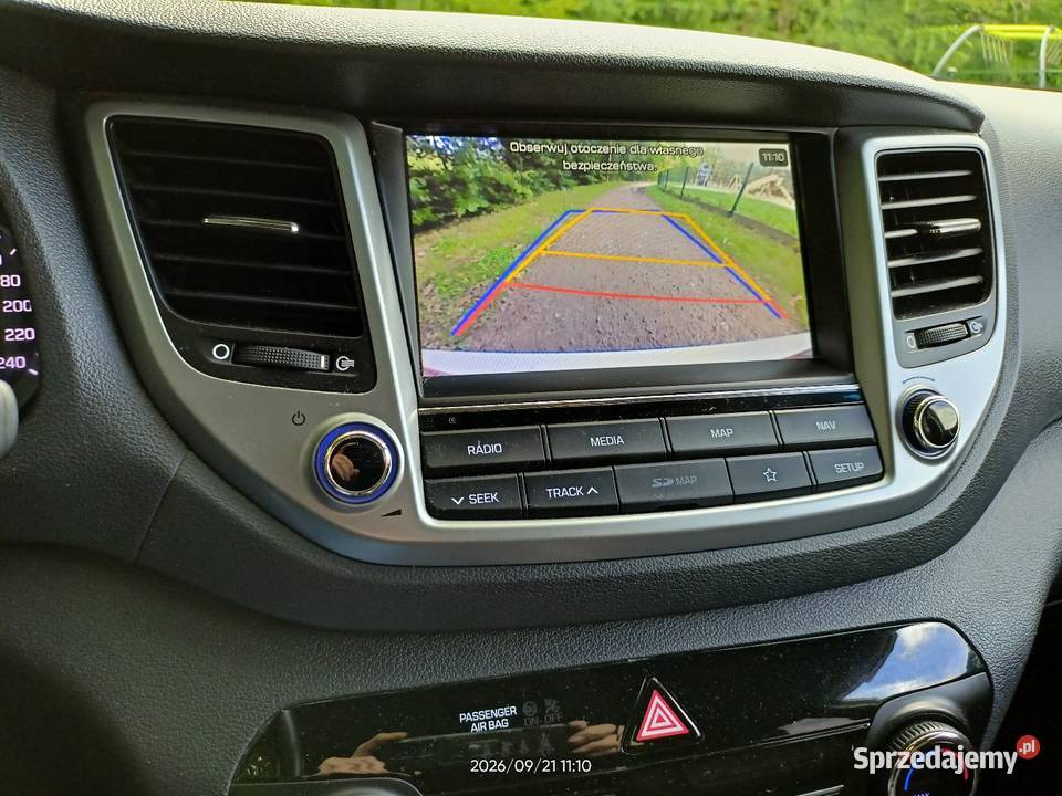 Hyundai Tucson lll bezwypadkowy zadbany relingi dachowe