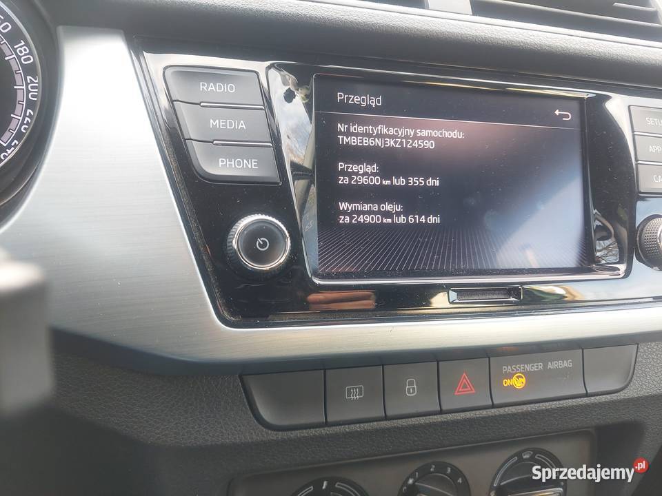 Skoda Fabia 2019r manualna Fabia Żyrardów