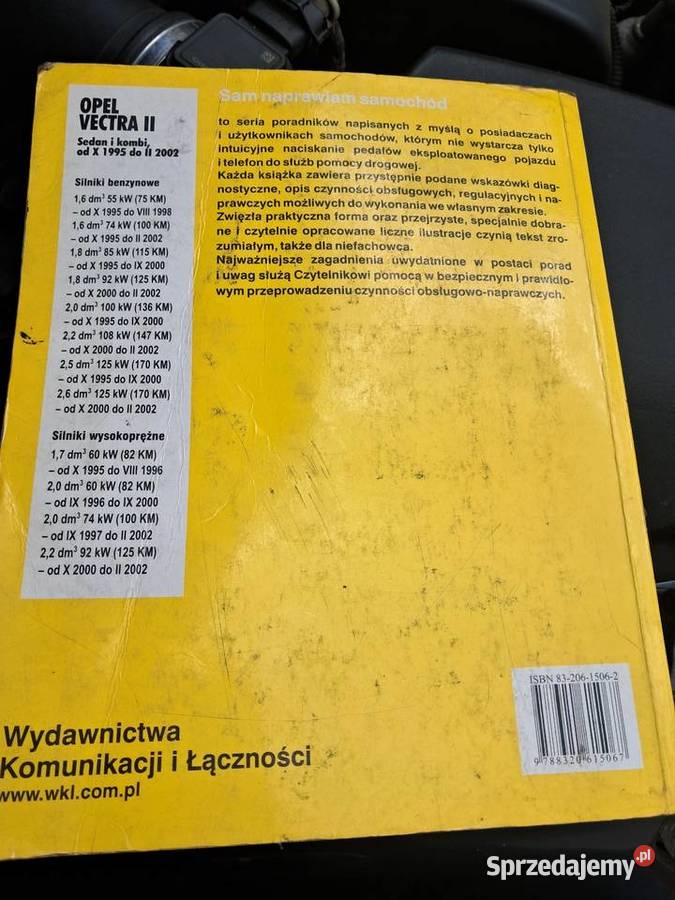 Opel vectra b lsiazka sam naprawiam