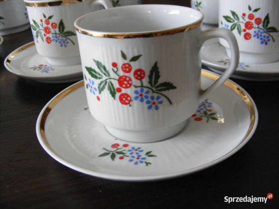 Serwis do kawy herbaty na 5 osób Chodzież Oborniki Śląskie