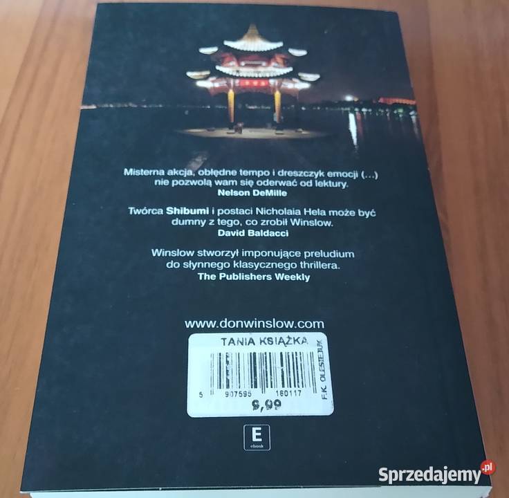 Satori Don Winslow pomorskie Gdańsk