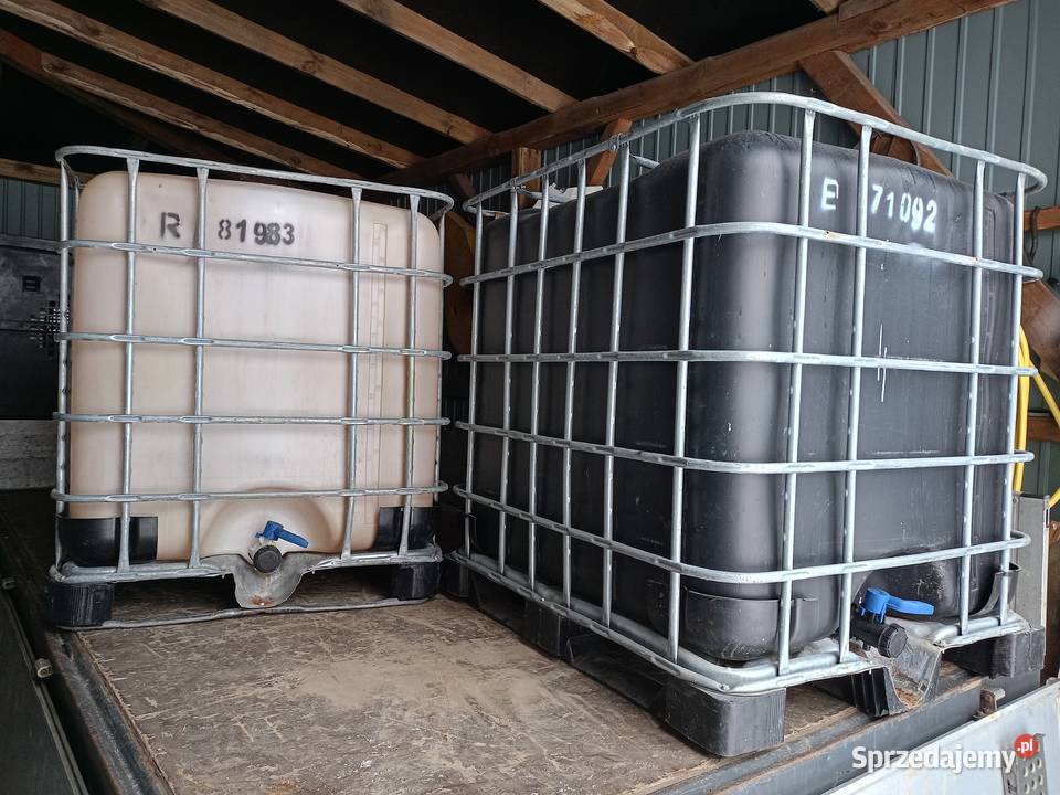 Zbiornik beczka na wodę mauzer 1000L Kolbuszowa