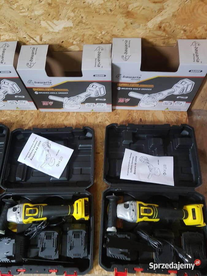 SZLIFIERKA KĄTOWA bawaria BEZ SZCZOTKOWA 60 ah Głogowa