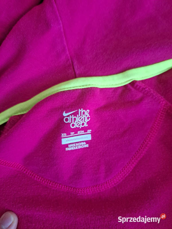 Bluza rozpinana Nike damska różowa Biłgoraj