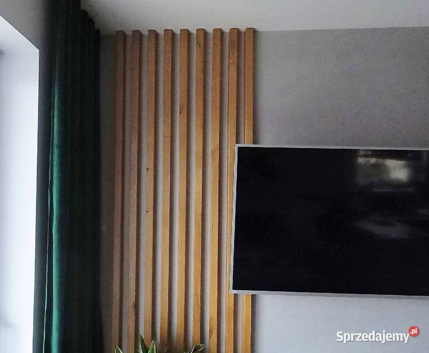 Lamele lamelki mdf drewno ścianki ażurowe mazowieckie sprzedam