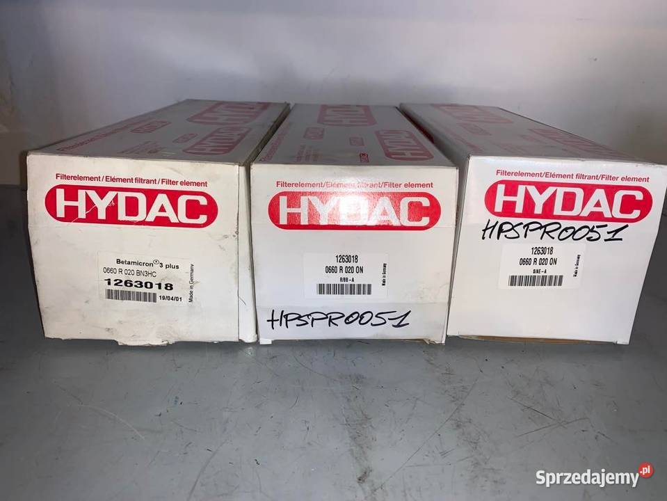 Hydac 0660 R 020 ON 1263018 Filtr olejowy mazowieckie
