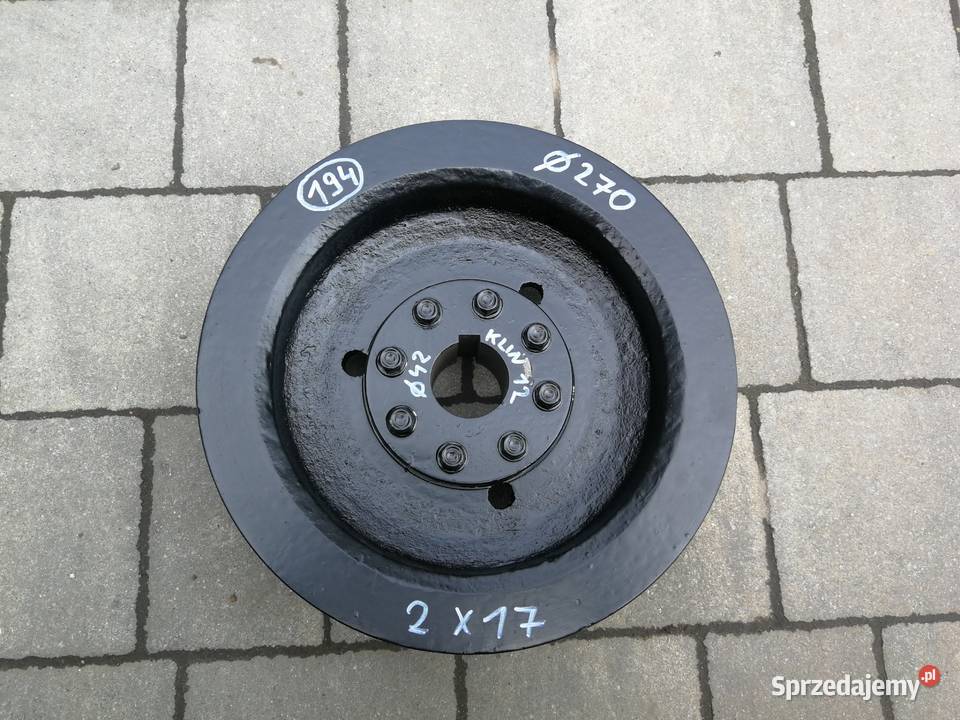 Koło pasowe 270mm pas HB 2x17mm