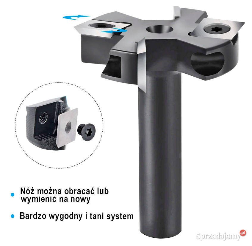 Frez do planowania płaszczyzn 381mm uchwyt 8mm Narzędzia podkarpackie Krosno sprzedam