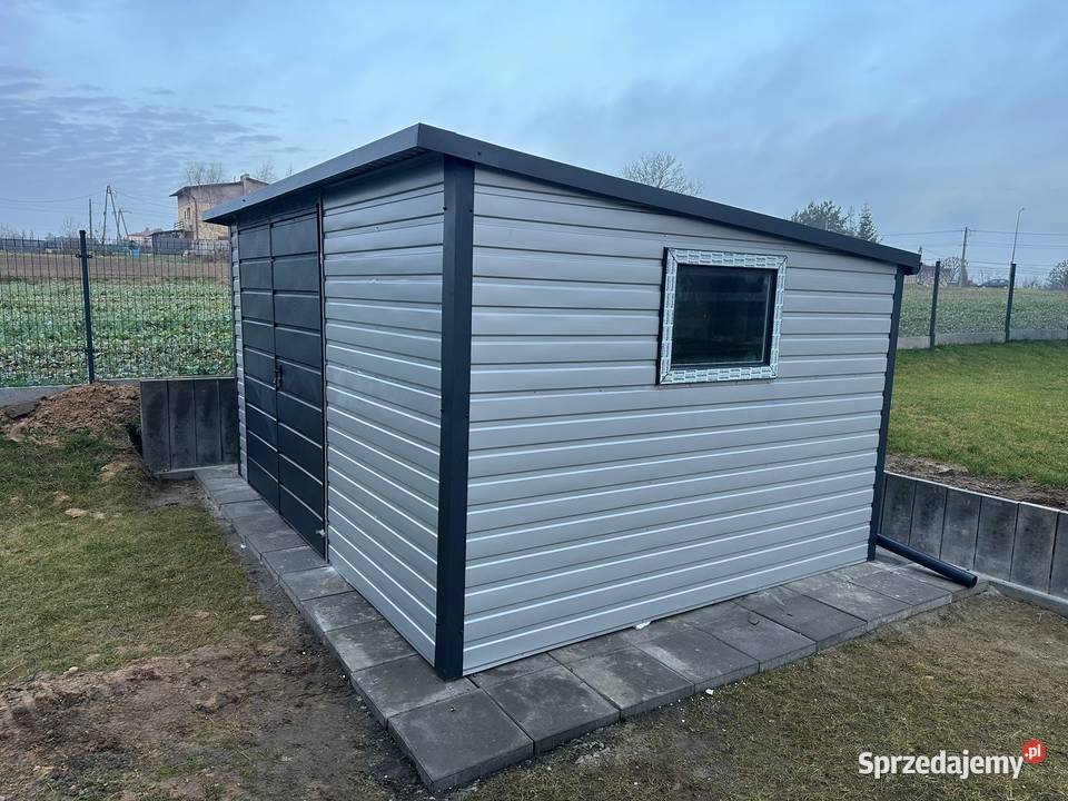 Domek narzędziowy 4m x 25m schowek ogrodowy Nieruchomości Rypin sprzedam