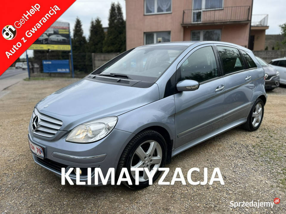 Mercedes B 170 17 Klima ALu El szyby Ks Serw Bez Częstochowa