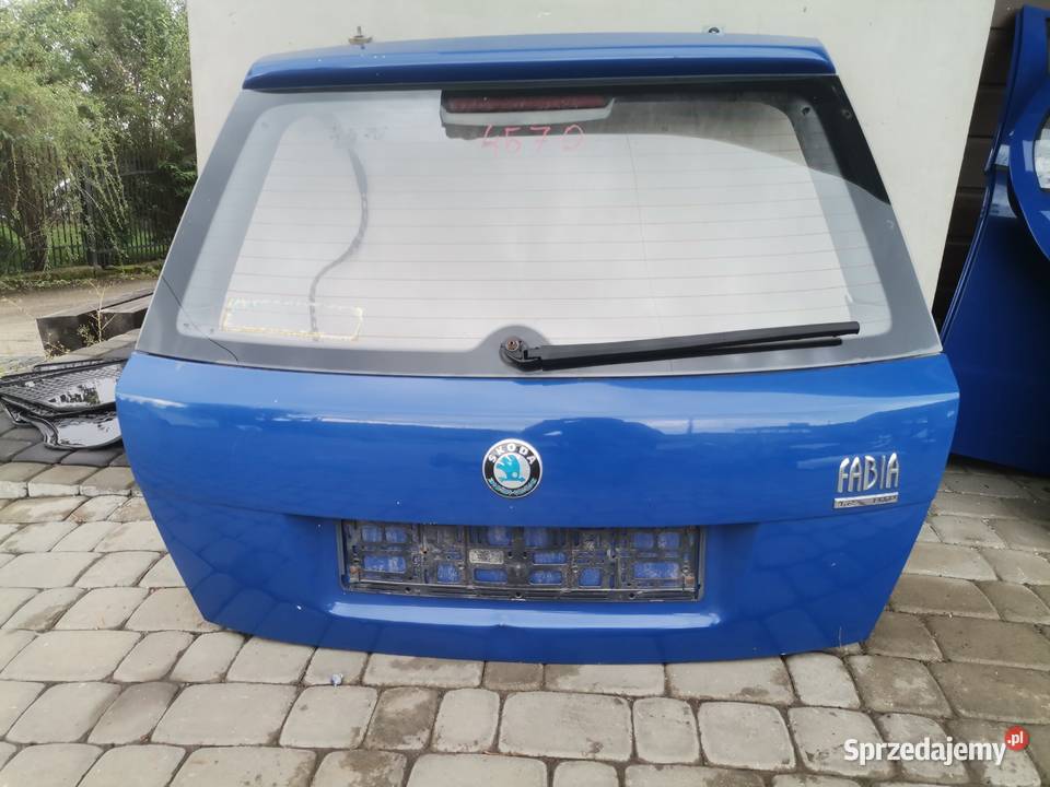 KLAPA TYŁ SKODA FABIA I HB 5D KOLOR 4570 Nowy Sącz