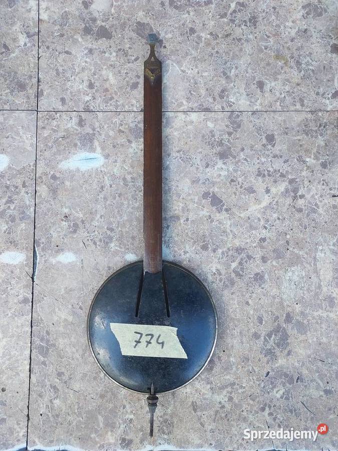 774 Wahadło starego zegara ściennego GB Becker Tczew