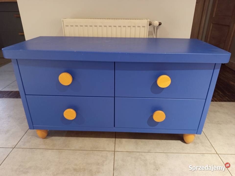 komoda niebieska IKEA Mamut 106 x 57 x 43 Warszawa
