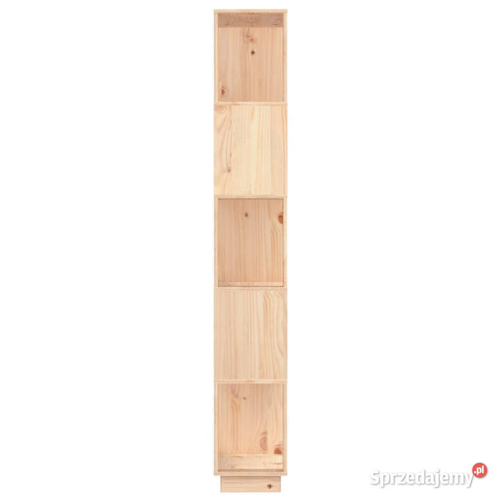 Regał na książkiprzegroda 80x25x1635 lite drewno Warszawa