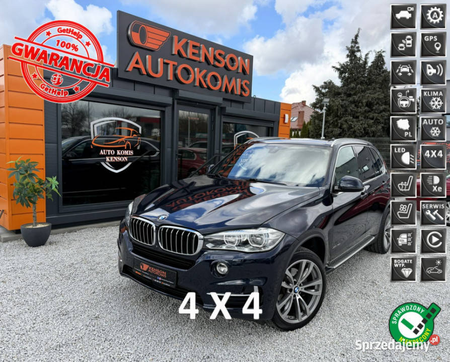 BMW X5 Kamera Wentylowane grzane fotele Head UP Bydgoszcz