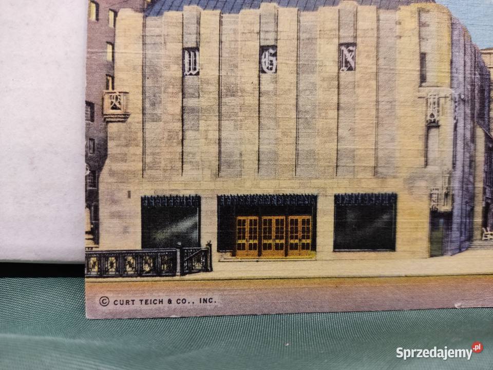 Pocztówka widokówka budynek WGN Studios w Głuchołazy sprzedam