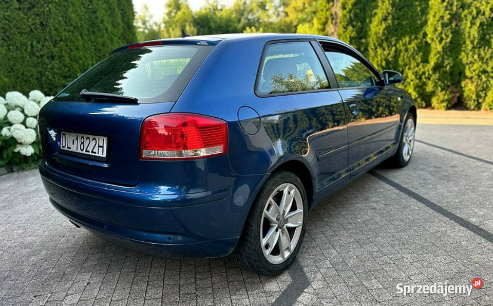 Audi A3 3drzwiowe Audi A3 8P 20TDI 170 Navi ABS Wrocław