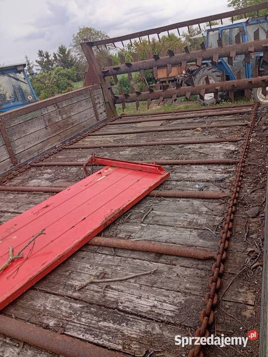 Rozrzutnik przyczepa 2w1 wielkopolskie