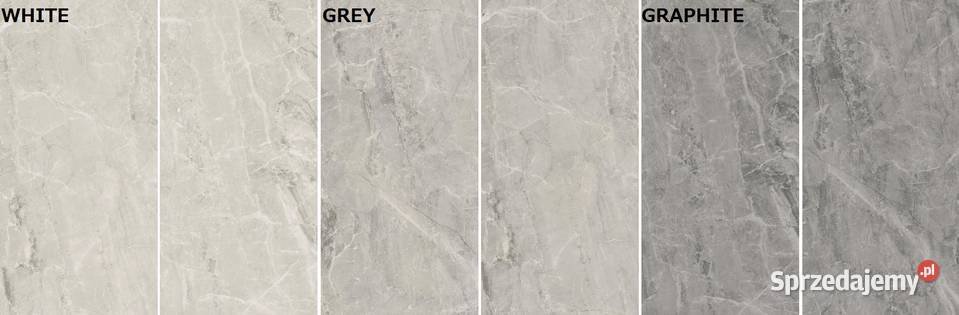 gres 60120 little white grey graphite mat Gorzów Wielkopolski