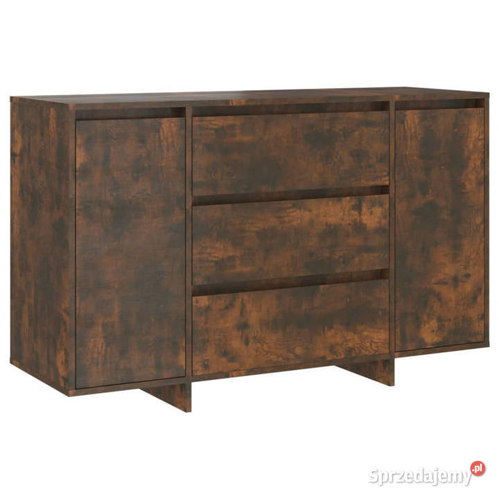 Komoda z 3 szufladami przydymiony dąb 120x41x75 Warszawa