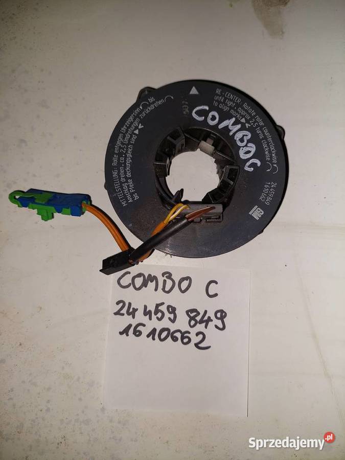 OPEL CORSA C COMBO C taśma airbag 24459849 osobowe Wyposażenie elektryczne świętokrzyskie Kielce