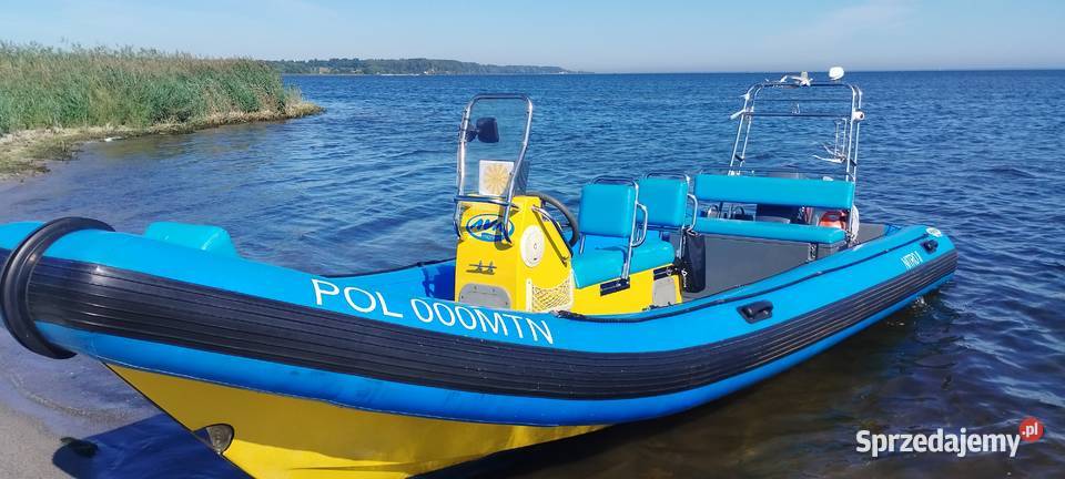 Motorówka Rib gotowa do sezonu z wózkiem Rok produkcji 2020 pomorskie Rewa