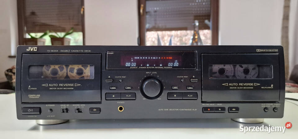 Magnetofon catette deck JVC TD W 254 TDW254 Międzychód