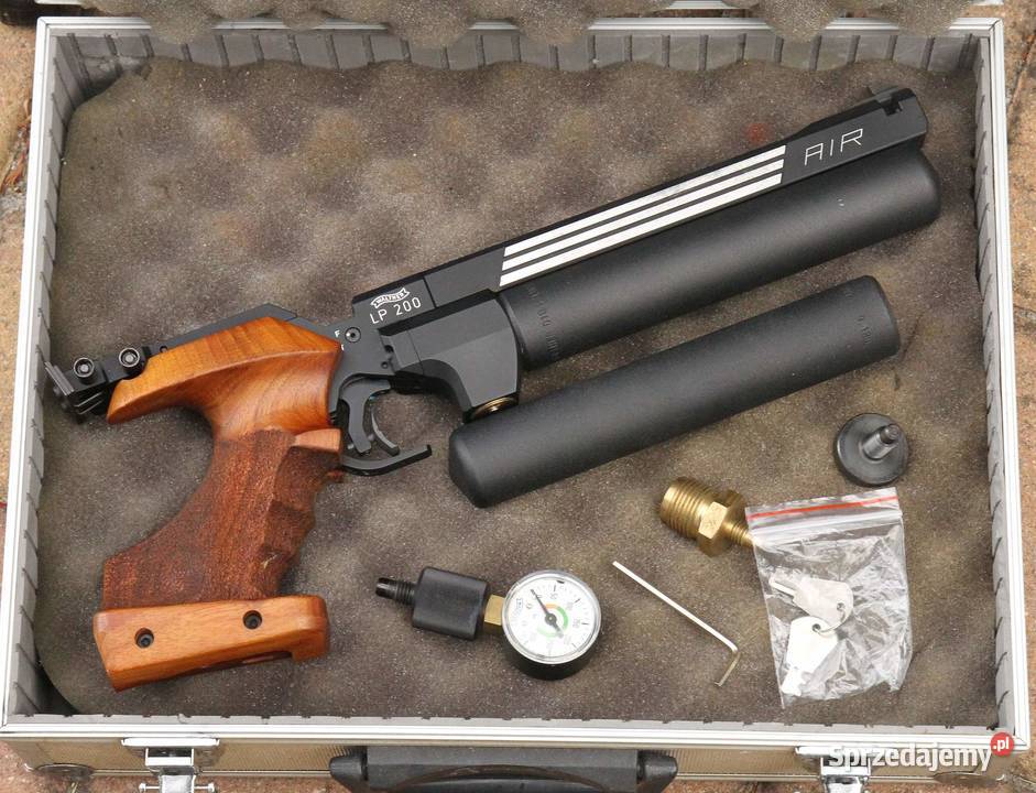pistolet matchowy WALTHER LP200 PCP wiatrówka