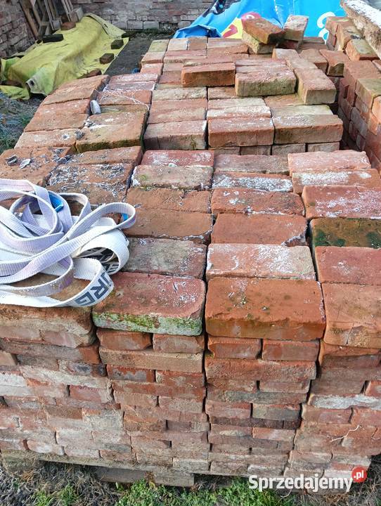 Cegła z rozbiórki oczyszczona Pozostałe sprzedam