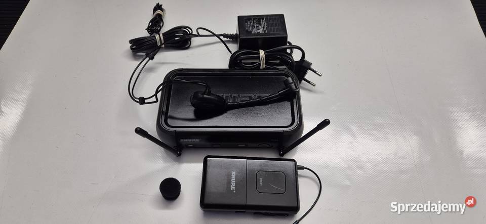 Shure PGX14PG30 nagłowny zestaw mikrofony Muzyka wielkopolskie Konin