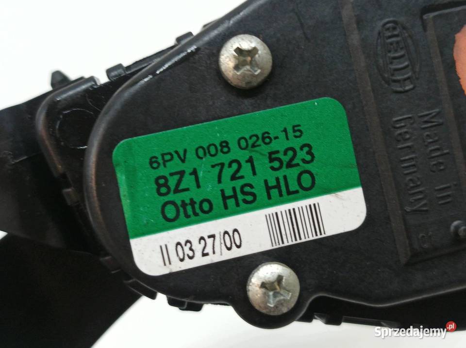 PEDAŁ POTENCJOMETR GAZU 8Z1721523 Audi A2 I