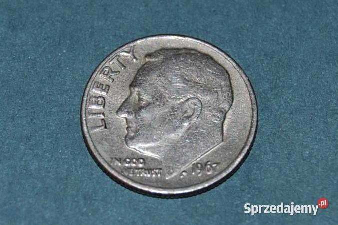 One Dime 1967r Moneta Starocia Warszawa