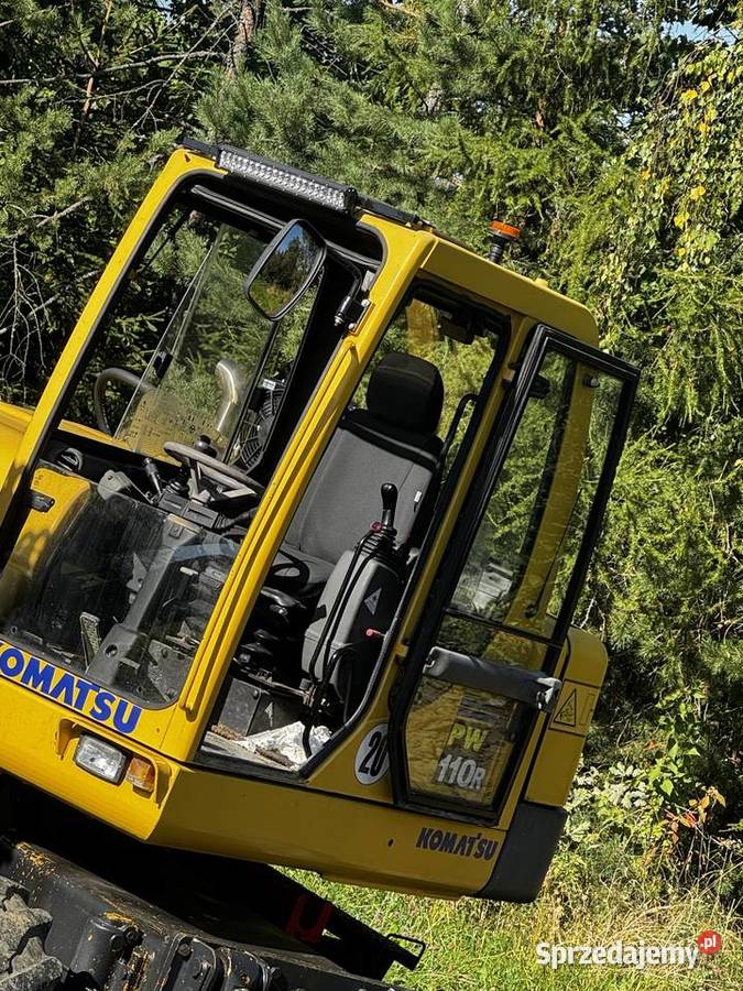 Koparka Komatsu PW110R Nowy Sącz