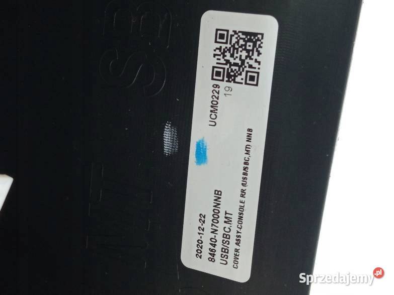 TUNEL ŚRODKOWY PODŁOKIETNIK NX4 Hyundai Tucson