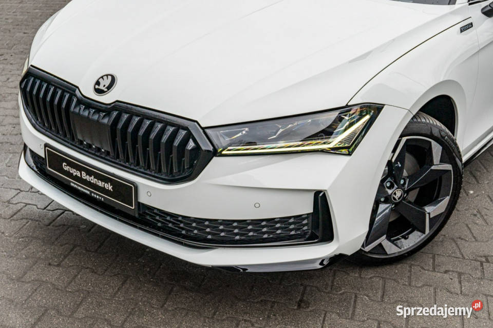 koda Superb Sportline 20 TSI 204 DSG IV 2023 kurtyny powietrzne Łódź