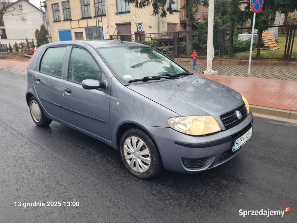 FIAT PUNTO ładny z klimą 2003r benzyna Grajewo