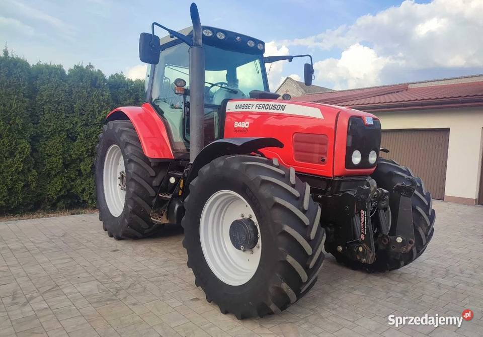 Massey Ferguson 6490 lubelskie Grabów Szlachecki
