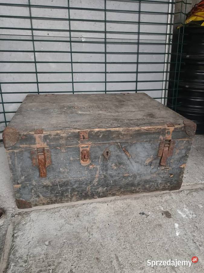 Skrzynia wojskowa kufer podróżny Meble Zielona Góra
